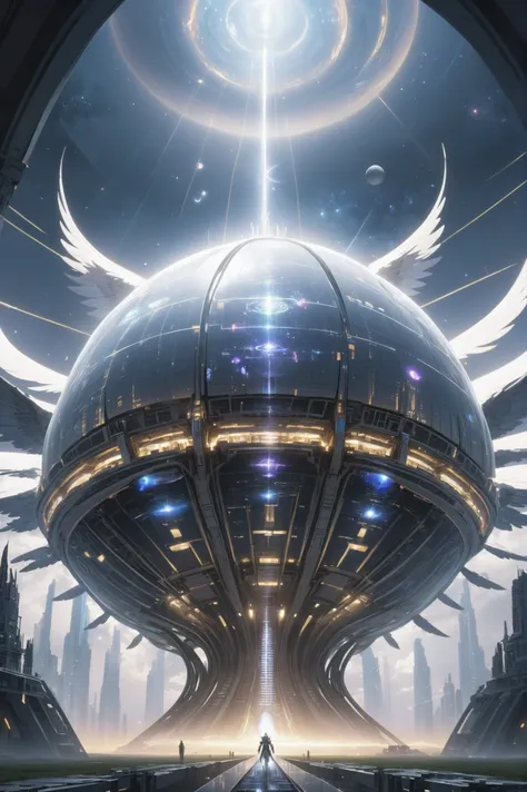scifi, angelic fantasy megastructure outside of the multiverse<lora:quality1:0:hr=1>