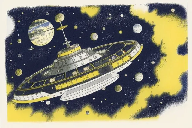 a children's book illustration of a ring space station by youwillgotothemoon3
trending on artstation,award winning,highly detailed,intricate,masterpiece,best quality,