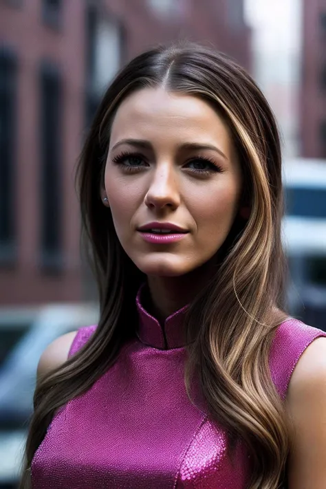 BlakeL_SoloTI_v1,PA7_Portrait-MCU, Adorned in Chic Pastels (dress:1.1), (trendy urban backdrop:1.1), (closeup portrait), fashionista style, (vibrant street art background), modern trendy photography, (Sony Alpha 7 III Camera), 50mm, natural light, bold colors, stylishly detailed, High (Detail:1.1), Crisply focused, dynamic, vibrant natural light, 4k textures, trendy, ((((effortlessly chic)))), lively tones, fashionable details, energetic, high contrast, <lora:add_detail:0.6>,<lora:LowRa:0.5>