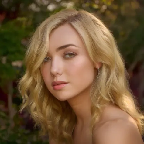 Peyton List Random posture, (raw photo,8k,photorealistic:1.3),(masterpiece, best quality), 35mm shot, 8k,Fujifilm XT3,masterpiece, beautiful detailed face, beautiful detailed eyes, ultra realistic details, sharp focus, looking at viewer, detailed skin,on back, (a young girl, solo) , (detailed beautiful face, detailed perfect skin), (beautiful detailed eyes), extremely detailed, high res, best quality, full body, 1girl, bare shoulders, blonde hair, long hair, best quality, bedroom, nude, naked, nsfw looking at viewer, solo, bokeh, professional light, detailed skin <lora:Peyton List:1>