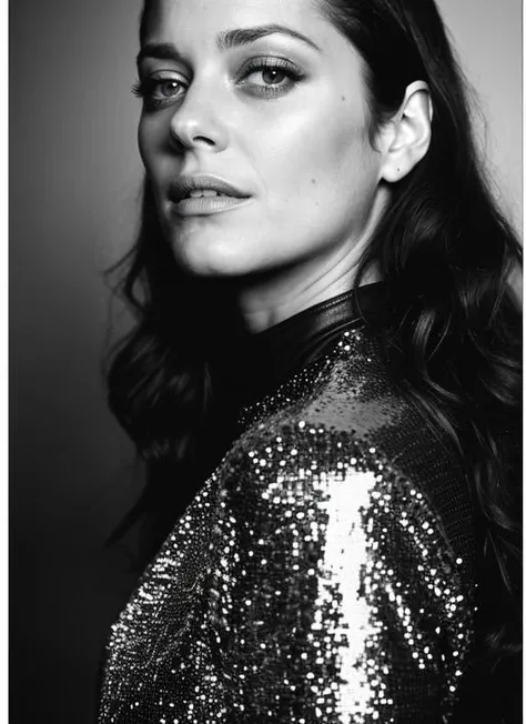 RAW portrait photo of beautiful young sks woman, Sequin top and leather skirt, natural lighting, by Ansel Adams, detailed face, UHD, absurdres, epic scene composition,
cinematic look, Fujifilm XT3, dslr, high quality, film grain
<lora:locon_marioncotillard_v1_from_v1_64_32:1>