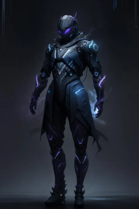 ((best quality)),absurdres,(ultra high res), (blue theme:1.2), (violet theme:1.2), mechanical suit, cyber helmet, fogging, looking at viewer, (8k), (Masterpiece), <lora:robsuit:0.77>