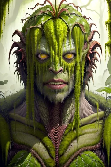 <lora:swampstyle:0.9> (swampstyle monster:1.1) man flower , (8k uhd) RAW proffesional photograph, (photorealistic:1.4), high resolution, detailed, raw photo, sharp details, rich colors, hyper realistic, lifelike texture, dramatic lighting, trending on artstation