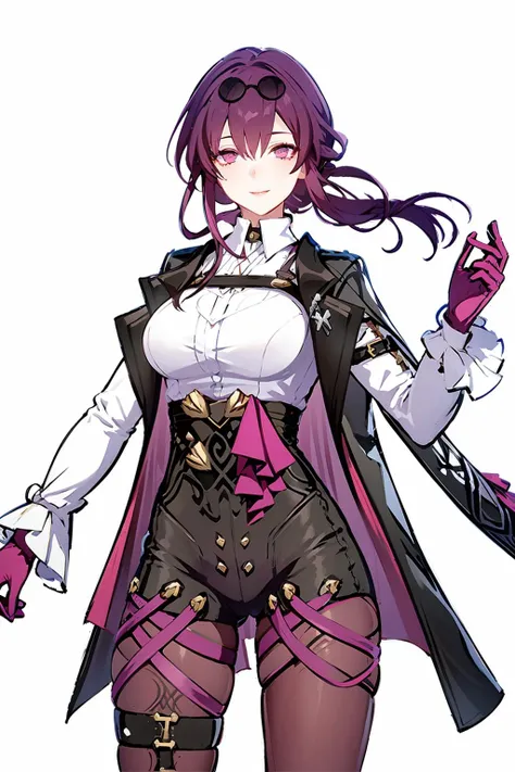 1girl, kafka \(honkai: star rail\),focused, frown ,cowboy shot, black coat, wearing black military cap, black gloves, putting his gloves, brown eyes, shaded eyes, blood stains on face, raining, anime production, masterpiece, best quality, very aesthetic, absurdres,