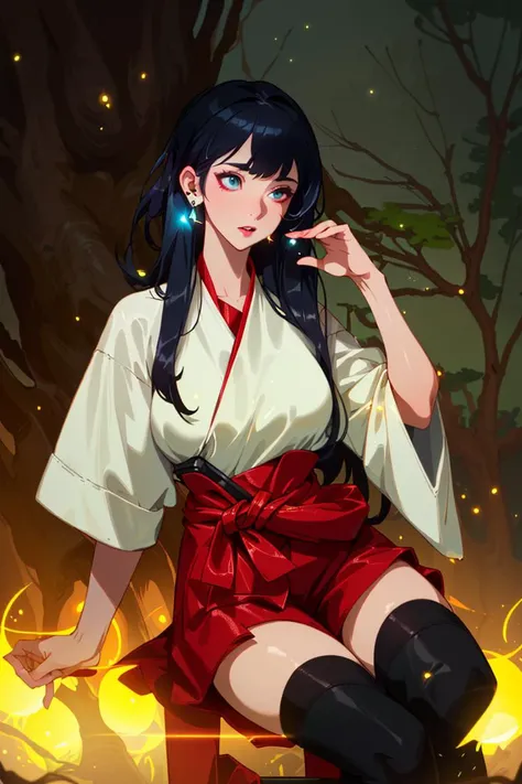 iks_akagi, 1girl, best quality, masterpiece, illustration, an extremely delicate and beautiful, extremely detailed , (realistic, photo-realistic:1.4), amazing, finely detail, masterpiece,best quality,official art, absurdres, incredibly absurdres, huge filesize, ultra-detailed, highres, extremely detailed, beautiful detailed girl, extremely detailed eyes and face, beautiful detailed eyes, pose, incredibly absurdres, ray tracing, DSLR photography, sharp focus, unreal engine 5, octane render, redshift, in-frame, reflection light, front light, RAW, extremely detailed CG unity 8k wallpaper, dynamic angle, sitting, hakama, hakama_short_skirt, hakama_skirt, japanese_clothes, kyuudou, red_hakama, tasuki, thighhighs, white_legwear:1.2, yugake, muneate, dim lighting, <lora:AkagiKancolle_V10:0.8>
