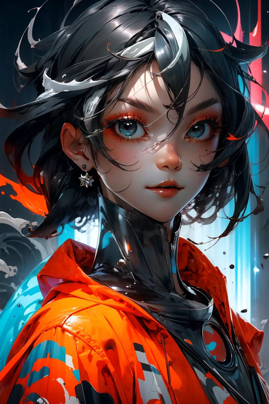 void fluid, black eyes,
closeup, face, detailed,
<lora:more_details:0.4>
<lora:Cosmic anime-oil fusion v2:0.45>
<lora:AnimeVibesV3:0.2> animevibes,
<lora:3DMM_V11:0.5> 3DMM
<lora:midjourney_20230624181825:0.45> midjourney ,
<lora:LAS:0.1> colorful,
<lora:msw_locon-t2:0.7>
<lora:wuxia2:0.5> gu, shiny, shiny hair, shiny skin, shiny clothes