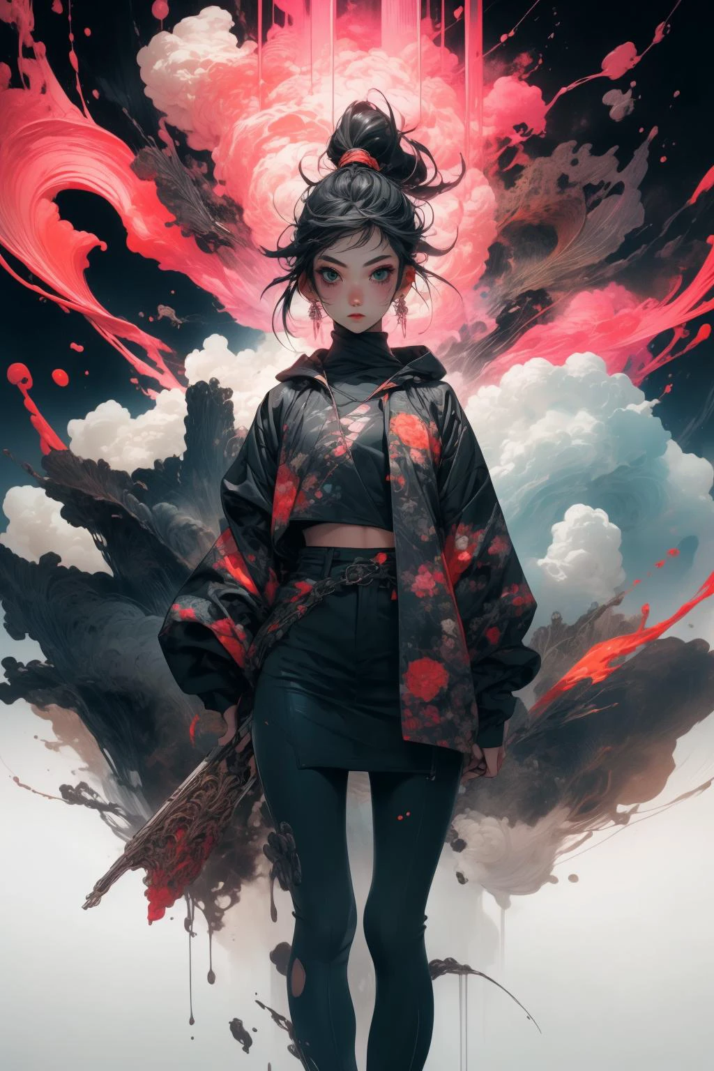a photo of a girl, <lora:more_details:0.4>
<lora:Cosmic anime-oil fusion v2:0.45>
<lora:AnimeVibesV3:0.3> animevibes,
<lora:3DMM_V11:0.5> 3DMM
<lora:midjourney_20230624181825:0.7> midjourney ,
<lora:LAS:0.2> cloud,colorful,
<lora:msw_locon-t2:0.6>
<lora:wuxia2:0.6> gu,
<lora:CyberpunkStyleV1:0.2> PunkAI