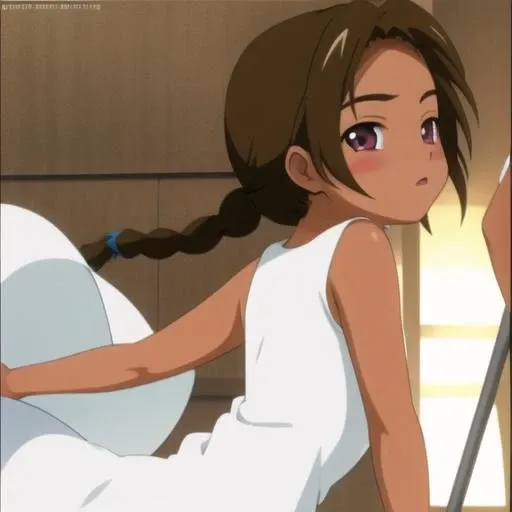 high quality, masterpiece, 4s4hina, <lora:asahina-04:1>, white dress, standing