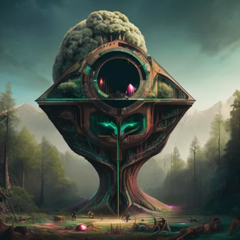 (MarsTraitor:1.2) (InterSingularity:1.6) (Junglepunk-House:1)