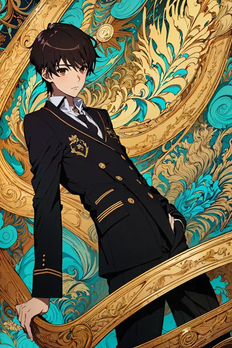 (masterpiece, top quality, best quality, official art, beautiful and aesthetic:1.2), (1boy:1.8), extreme detailed,(fractal art:1.3),colorful,highest detailed,
SAKAKIBARA_KOUICHI
BROWN HAIR
BROWN EYES
SCHOOL UNIFORM
<lora:sakakibara_kouichi:0.7>