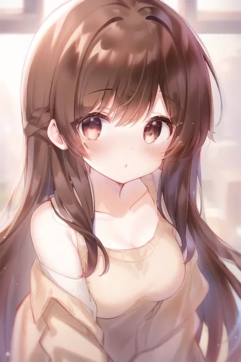 <lora:chizuruIchinoseKanojo_v10:1> brown eyes, brown hair