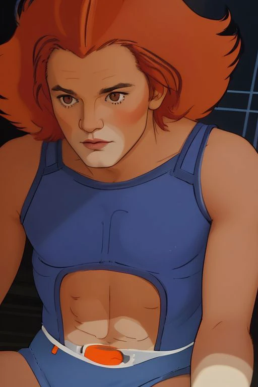 liono, blue leotard, orange hair, orange skin, upper body <lora:LionO_v1:1:MIDD>, natural skin texture, 24mm, 4k textures, soft cinematic light, RAW photo, photorealism, photorealistic, intricate, elegant, highly detailed, sharp focus, ((((cinematic look)))), soothing tones, insane details, intricate details, hyperdetailed, low contrast, soft cinematic light, dim colors, exposure blend, hdr, faded