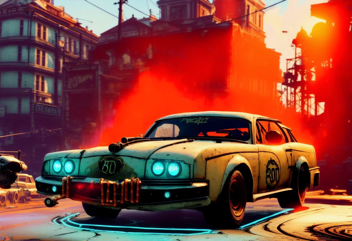 ((bucharest streets)),(Synthwave), 30mm,canon,sony,photograph,realistic,500px,(bioshock infinite), intricate, ((steampunk)), bucharest city streets,sunset,, arcane punk, intricate details,warm light,soft light,