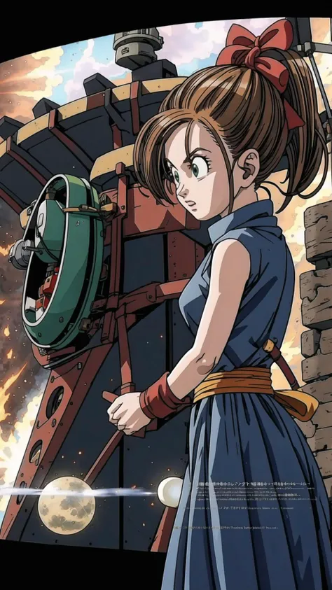 <lora:Kluke-10:0.7> Kluke, 1girl, brown hair, bow, green eyes, ponytail, hair bow, BREAK, on pirate ship, ocean, BREAK, <lora:toriyama_akira_3:0.7> toriyama akira, masterpiece, best quality, extremely detailed, highly quality, 4k, sharp focus, professional, sharp focus, award winning, cinematic lighting, octane render, unreal engine, volumetrics dtx, Wallpaper,