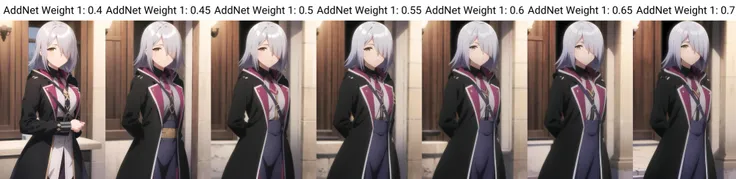masterpiece, best quality, 1girl, vera_milligan, hair over one eye, silver hair, smile, look at viewer
