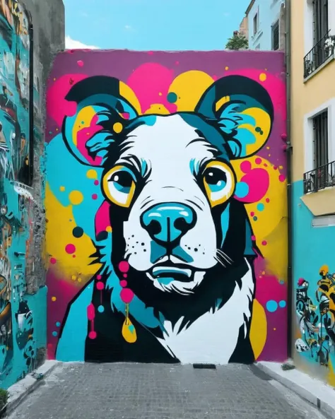 best street art<lora:Street_Art:1.0>