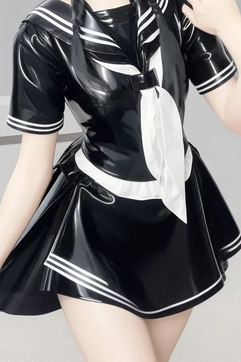 best quality ,masterpiece, black serafuku,illustration, an extremely delicate and beautiful, extremely detailed ,CG ,unity ,8k wallpaper, Amazing, finely detail, masterpiece,best quality,official art,extremely detailed CG unity 8k wallpaper,ray tracing,straight-on,1girl