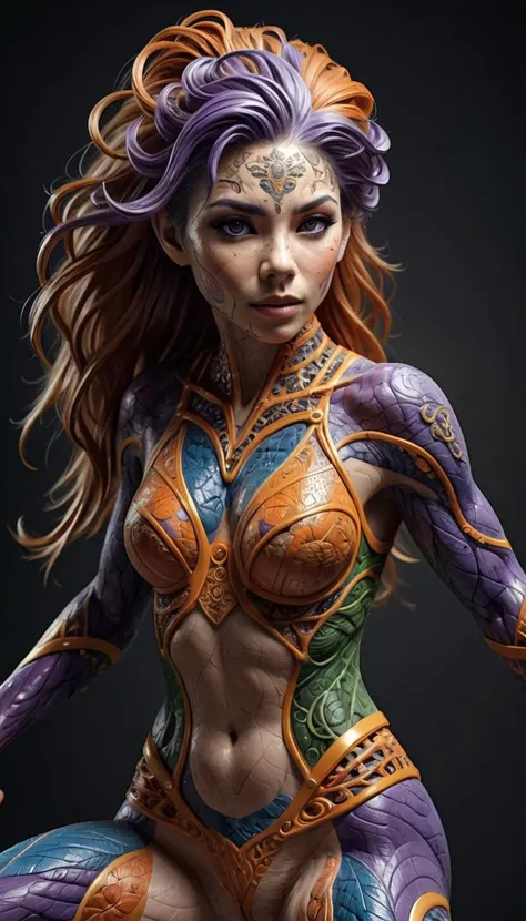 embedding:pridecolors SEXY bodypaint, action shot, dynamic pose, detailed background, ((embedding:OverallDetailXL, embedding:skinhairdetailpxl, intricate detailed face, intricate detailed hair, intricate detailed skin, intricate detailed body, intricate detailed background):1.35), dynamic pose <lora:repair_slider:1>, <lora:fix_hands:2>