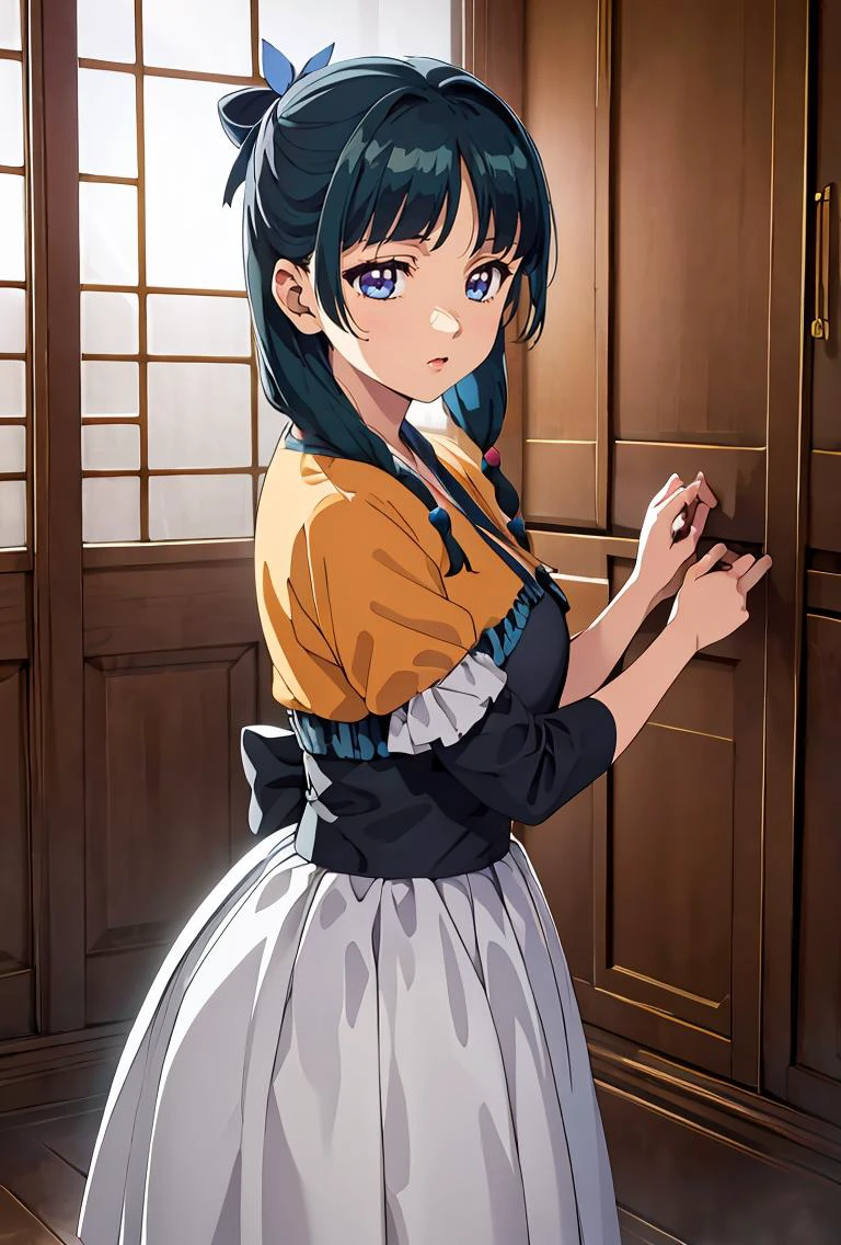 (masterpiece, best quality), 1girl, <lora:The_Apothecary_Diaries_-_Maomao_Xiao_Mao:0.8>