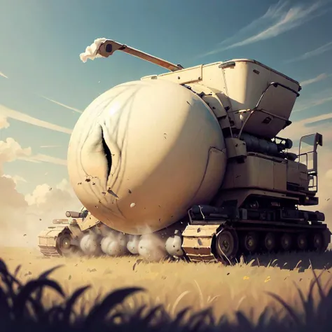 <lora:VaginaAIrev:.75> VaginaAI combine harvester on field cluttered environment