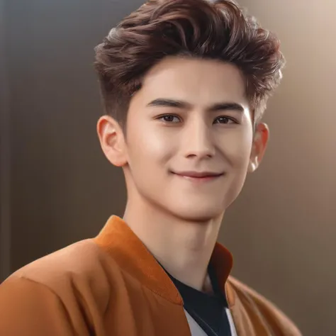 (8k,RAW photo,masterpiece, best quality,CG,epic realistic,official art,),1boy, looking at viewer, adult,20 yo,smile,