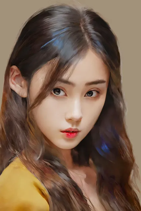 Colorful, multiple colors, intricate detail, splash screen, photorealistic, intricately detailed fluid gouache painting, calligraphy, acrylic, watercolor art,
masterpiece, best quality, 1girl, <lora:kwFemale_Beta40-SDXL_v1:1>, asian,waifu