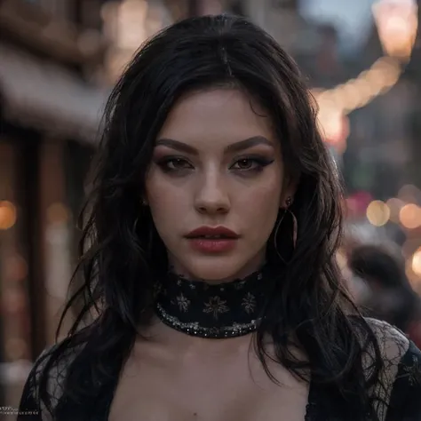 (masterpiece:1.2), (best quality,:1.2), 8k, HDR, ultra detailed, ((photorealistic)), professional light, cinematic lighting, fashion photography, ambient lighting, face lighting, Mason, <lora:Mason-10:1>, earrings, choker, dark makeup, lipstick, long and wild and messy hair, ((portrait shot)), dynamic pose, <lora:detail_slider_v4:2>, OverallDetail, fhanddetail:1.4, ffacedetail:1.4, skindetail, hairdetail, looking at viewer, epiCPhoto, turtleneck pullover,