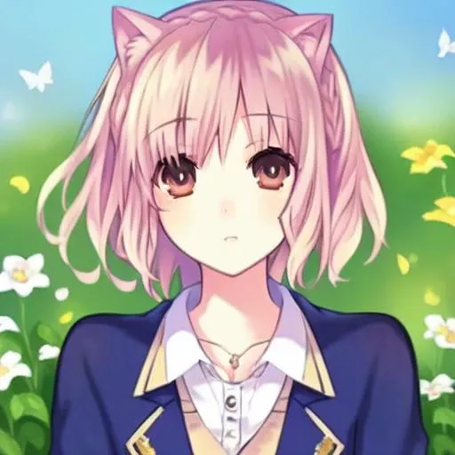 <lora:linmi:1>,1girl, original, (masterpiece), (illustration), (extremely fine and beautiful), perfect detailed, photorealistic, (beautiful and clear background:1.25), (depth of field:0.7), (1 cute girl with (cat ear and cat tail:1.2) stands in the garden:1.1), (cute:1.35), (detailed beautiful eyes:1.3), (beautiful face:1.3), casual, coat, short skirt, hair blowing with the wind, (, flowers, butterflys flying around