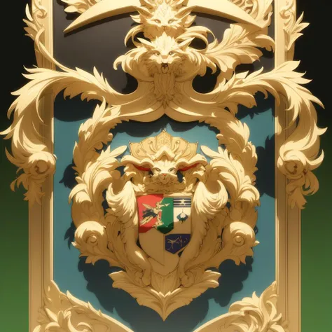 (best quality),(masterpiece),(ultra detailed),(highres), futuristic, emblem, coat of arms,