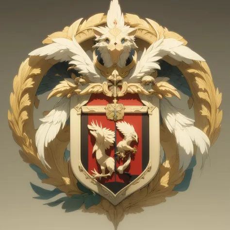(best quality),(masterpiece),(ultra detailed),(highres),  futuristic, emblem, coat of arms,