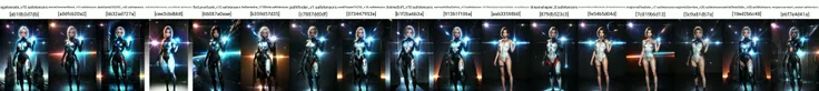 best quality, masterpiece, realistic, photorealistic, <lora:CyberwareV1:0.6> cyberware, cyberpunk, android, cyborg, science fiction, glowing eyes, heterochromia, 1girl, solo, looking at viewer, detailed background, in space, sun, nebulas <lora:DarkIncursioStyle:1> night, \(dark environment\)
BREAK
cosmos, gas clouds, raytracing <lora:add_detail:1>
