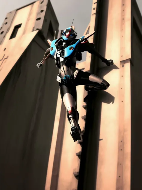 <lora:transformers prime arcee_v1.0c-fro0.9:1> closeup trprar, action background, digital art
