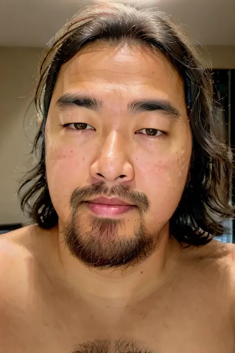 Selfie512 of a man,RAW photo ,(high detailed skin:1.2),8k uhd, dslr, soft lighting, high quality, ultra realistic, best quality, ultra high res, bangs, indoors, detailed face, detailed black hair, detailed eyes,
