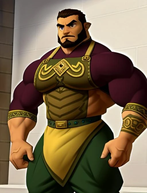 (1man),muscular, brown eyes, casual clothes, handsome, big bulge,(intricate details, Masterpiece, high quality, best quality),