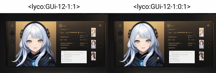 masterpiece,best quality,asterpiece,beautiful,extremely detailed CG unity 8k wallpaper,<lyco:GUi-12-1:1>,Concise flat design,Person Information Page,UI Design,GUI,A girl character introduction interface,The interface sub-style is the Middle World Ksulu style,To be embellished with fog and dim lights,