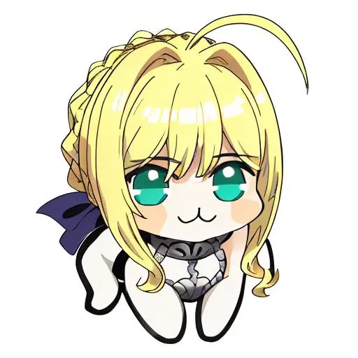 <lora:DoroX_V1:1>,masterpiece,best quality,doro,creature,chibi,scenery,<lora:Artoria_Pendragon:0.5>,blonde hair,ahoge,1girl,cute,;3,Uminkeo Beatrice Blonde Braid,<lora:aespaKarina_aespaKarinaV5:0.5>,(artoria_pendragon_\(fate\):1),