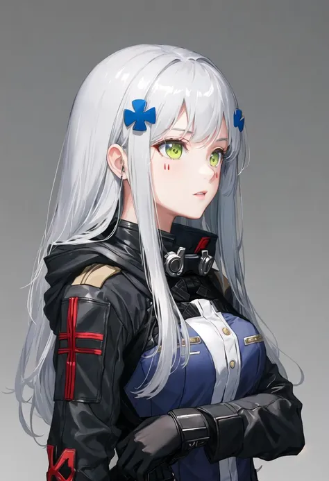 best quality, masterpiece, highres, solo, {416_girlsfrontline:0.90}, angry, annoyed, portrait, looking at viewer
