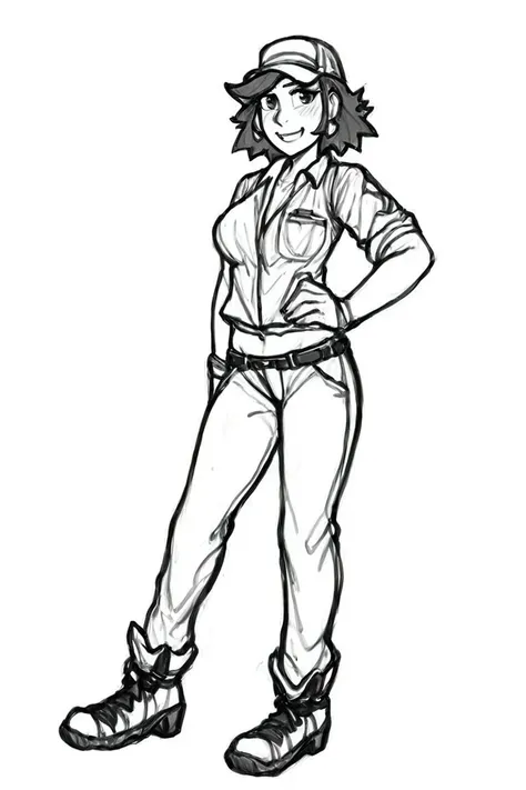 flvcil15 style <lora:style_15_line_art_l2-p_flvcil15_style:1>, woman cluseup standing,
artist painter, draconian,
Desert highway and endless horizon,
high quality, masterpiece, highres,