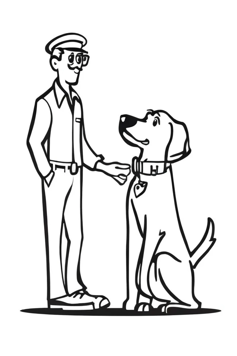 flvcil05 style <lora:style_05_line_art_l2-x_flvcil05_style:1>, dog standing,
engineer, fascinating,
Classic diner and neon sign,
high quality, masterpiece, highres,