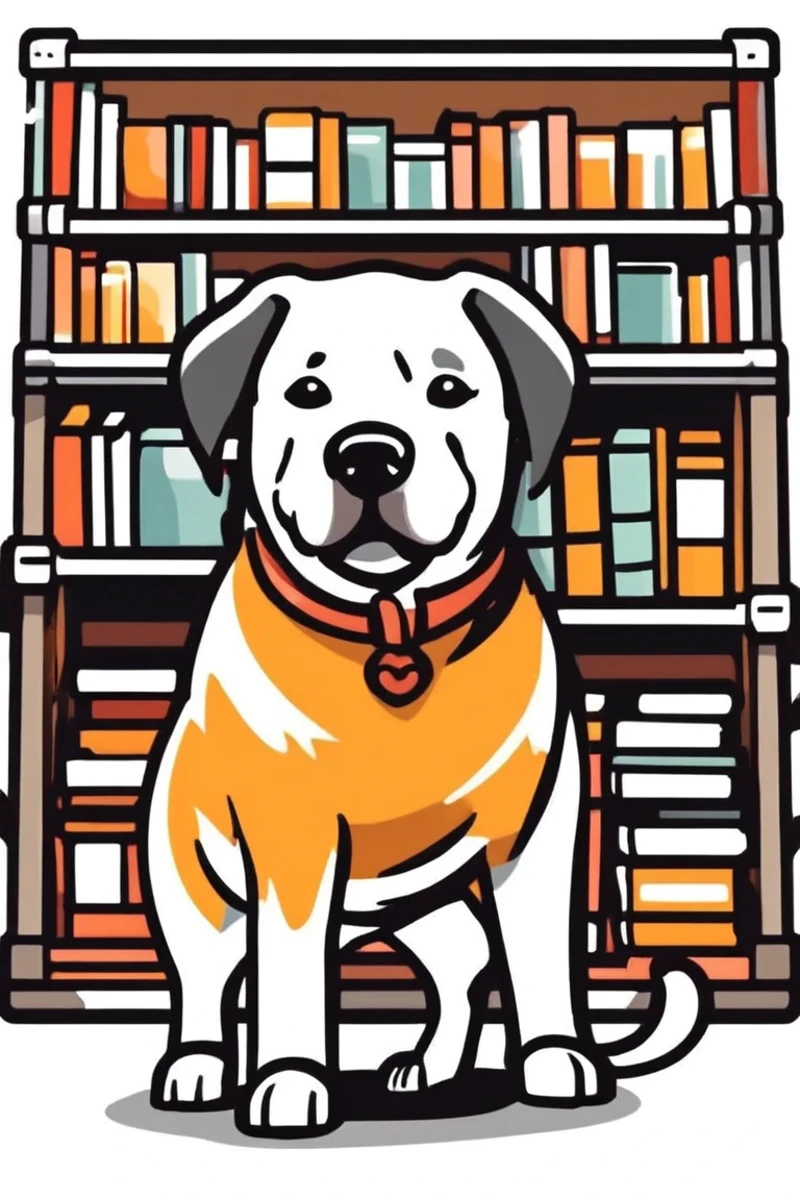 flvcil07 style <lora:style_07_vibrant_pulse_l3-x_flvcil07_style:1>, dog standing,
standard-bearer, dazzling,
Old bookstore and shelves and quiet corners,
high quality, masterpiece, highres,