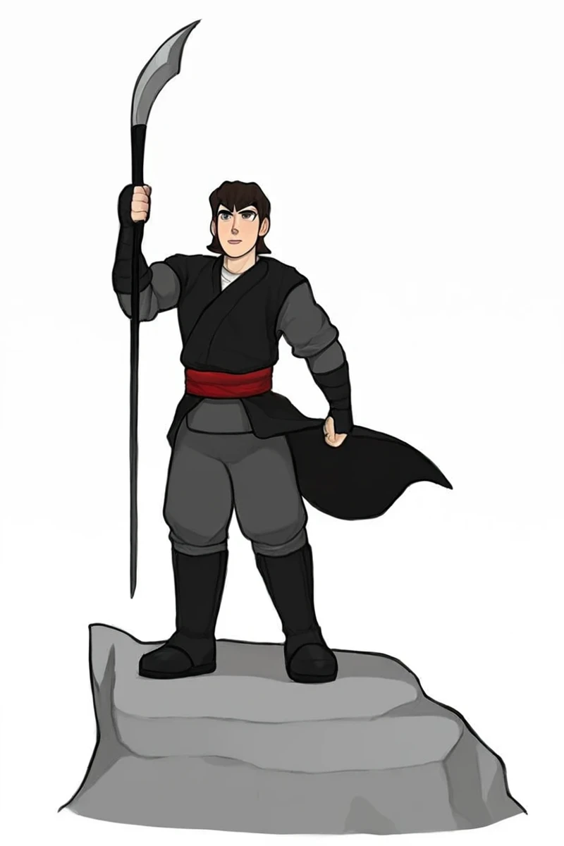 flvcil18 style <lora:style_18_simple_tone_l0-p_flvcil18_style:1>, dog standing,
ninja, good,
Cliffside monastery and misty mountain backdrop,
high quality, masterpiece, highres,