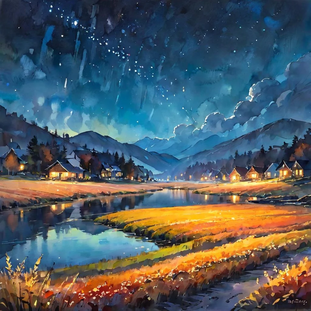 【SDXL】Traditional_Watercolor_Painting | Dataset