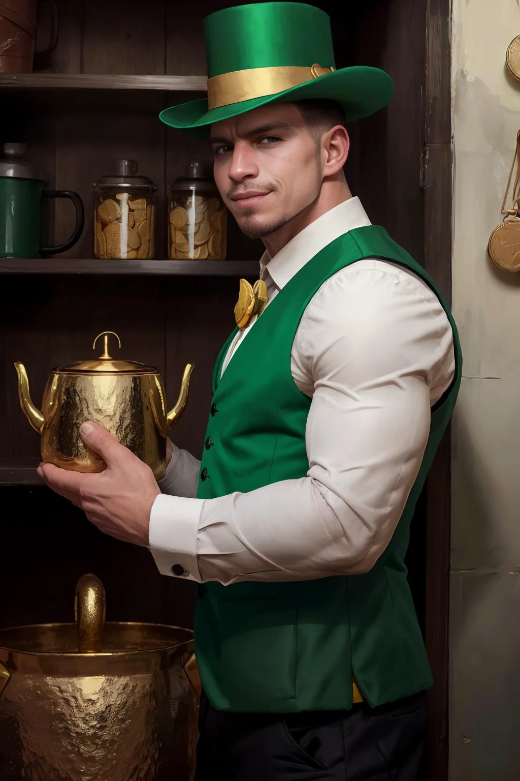 paddyo, as a leprechaun