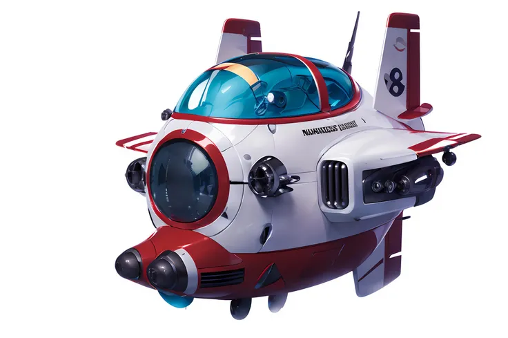 (masterpiece, top quality, best quality, official art, beautiful and aesthetic:1.2),(8k, best quality, masterpiece:1.2), CGcuteplane asw, no humans, (white background:1.3), simple background,science fiction, vehicle focus, shiny, robot <lora:CGcuteplane asw:1>