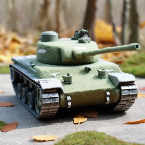 lego ww2 tank, hiding in trees, green
