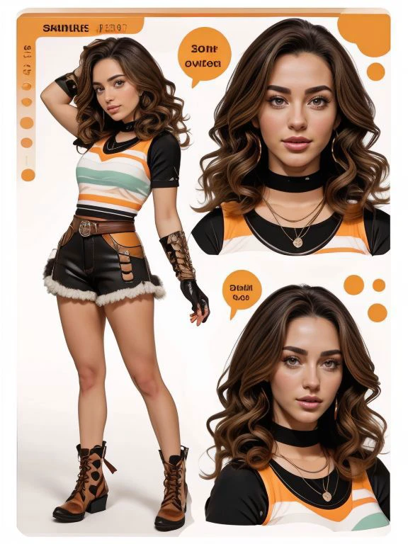 <lora:LCM_LoRA_Weights_SD15:0.8> XGRAPH-Real-Kinkau, (CharacterSheet:1.2), (multiple views, full body, upper body, headshot, reference sheet:1.3)
Gabby_Stallone wearing
striped shirt, fitted vest, and leather gloves
Multiple views of the same character in the same outfit. <lora:CharacterDesign_Concept:1.0>