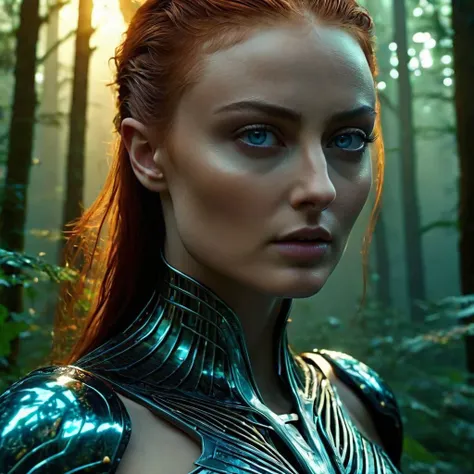 cinematic photo Full frame cinematic photo closeup on the face of a beautiful woman a forest Nymph (ohwx woman) the actress Sophie Turner, in t onpinterest furaffinity detailed realistic HD 8k high resolution hd shading photorealistic highlights & shadow ray - tracing reflections depth field unreal engine 5 4 k post processing extremely hyperdetailed intricate futuristic awe inspiring bruce pennington cityscape digital painting cyberpunk atmosphere highly details cinematic lightning colorful vibrant lens flare lighting neon colors by Paul Lehr giger beksinski!! 2049 award winning masterpiece with incredible color glowing rich bright back, HDR Hasselblad camera
, photorealistic, 8k uhd, front view, natural lighting, raw, rich, intricate details, key visual, atmospheric lighting, (boobs out) (naked) . 35mm photograph, film, bokeh, professional, 4k, highly detailed . 35mm photograph, film, bokeh, professional, 4k, highly detailed
