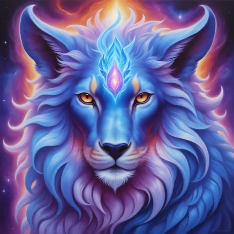ethereal fantasy concept art of Oil painting Astral Aura, an award-winning photo of an animal, hyperrealistic <lora:xl_more_art-full_v1:0.5>, astral, colorful aura, vibrant energy . magnificent, celestial, ethereal, painterly, epic, majestic, magical, fantasy art, cover art, dreamy