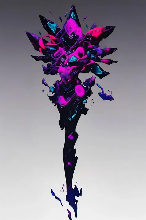 breathtaking full shot, hdr, dynamic lighting, (masterpiece, top quality, best quality, official art, beautiful and aesthetic:1.2),(8k, best quality, masterpiece:1.2), weapon, no humans, epic glowing acid short staff, fantasy, purple gemstone, light particles, reflective surface, still life, glowing weapon, floating, glowing, simple background, <lora:Mild detail adjusterV10:0.2> <lora:CGgameweaponicon gsw:1> CGgameweaponicon gsw  (edgQuality:1.2), <lora:lcm-lora-sdv1-5:0.7>, masterpiece, award-winning, professional, highly detailed, Vector art, Vivid colors, Clean lines, Sharp edges, Minimalist, Precise geometry, Simplistic, Smooth curves, Bold outlines, Crisp shapes, Flat colors, Illustration art piece, High contrast shadows, Technical illustration, Graphic design, Vector graphics, High contrast, Precision artwork, Linear compositions, Scalable artwork, Digital art