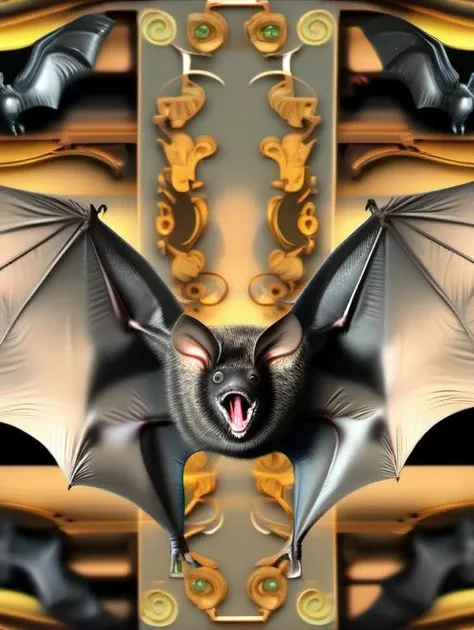 savanna , bats01, insanely detailed and intricate, hypermaximalist, elegant, ornate, hyper realistic, super detailed, cinematic light <lora:bats01-xl:1>